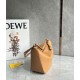 Replica perfetta Loewe Mini Hammock Hobo Borsa Light Brown Vitello Imitazione Outlet Online