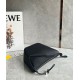 Miglior Falso Loewe Mini Hammock Hobo Borsa Nero Vitello Economiche Premium