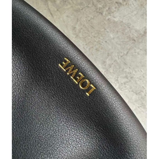 Replica perfetta Loewe Paseo Satchel Borsa Nero Nappa Imitazione Outlet Online