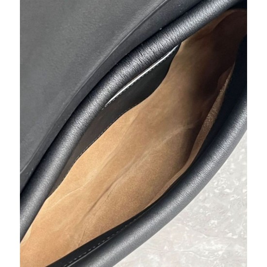 Replica perfetta Loewe Paseo Satchel Borsa Nero Nappa Imitazione Outlet Online
