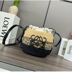 Perfette Qualità Repliche Loewe x Paula's Ibiza Raffia Beehive Degrade Basket Borsa Imitazione