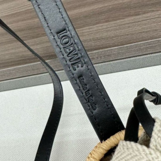 Perfette Qualità Repliche Loewe x Paula's Ibiza Raffia Beehive Degrade Basket Borsa Imitazione