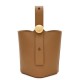 Perfette Qualità Repliche Loewe Mini Pebble Bucket Borsa Oak Calfskin Imitazione