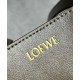 Migliore Repliche Loewe Puzzle Medium Fold Tote Borsa Dark Green Vitello Economiche Outlet Online