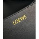 Migliore Repliche Loewe Puzzle Medium Fold Tote Borsa Nero Vitello Economiche Outlet Online
