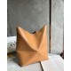 Perfette Qualità Repliche Loewe Grande Puzzle Fold Tote Borsa Tan Calfskin Imitazione
