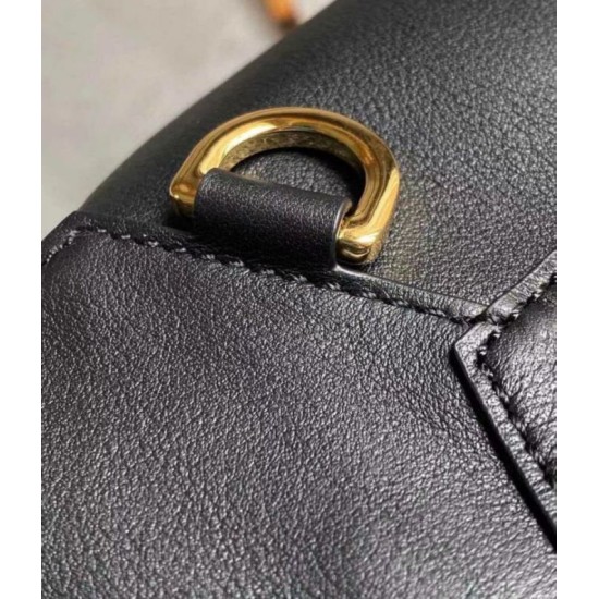 Migliore Repliche Loewe Puzzle Hobo Borsa Nero Nappa Calfskin Economiche Outlet Online