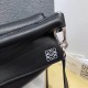 Migliore Repliche Loewe Piccolo Puzzle Borsa Nero Vitello Economiche Outlet Online
