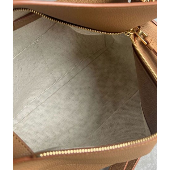 Replica perfetta Loewe Puzzle Medium Borsa Toffee Grained Calfskin Imitazione Outlet Online