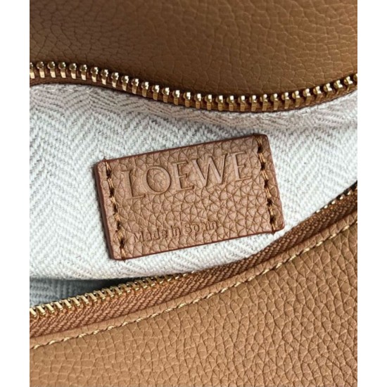 Replica perfetta Loewe Puzzle Medium Borsa Toffee Grained Calfskin Imitazione Outlet Online