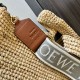 Migliore Repliche Loewe Slit Tote Borsa Raffia e Vitello Economiche Outlet Online