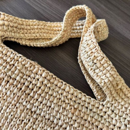 Migliore Repliche Loewe Slit Tote Borsa Raffia e Vitello Economiche Outlet Online