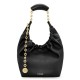 Miglior Falso Loewe Piccolo Squeeze Borsa Nero Nappa Agnello Economiche Premium