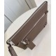 Replica perfetta Louis Vuitton Takeoff Pouch LV Aerogram moka M11485 Imitazione Outlet Online