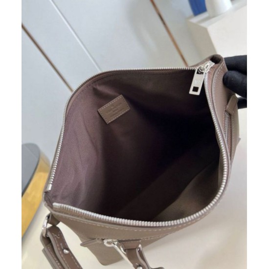 Replica perfetta Louis Vuitton Takeoff Pouch LV Aerogram moka M11485 Imitazione Outlet Online