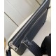 Perfette Qualità Repliche Louis Vuitton Takeoff Pouch LV Aerogram blu navy M11486 Imitazione