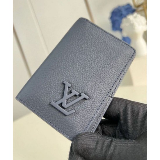 Perfette Qualità Repliche Louis Vuitton Pocket Organizer LV Aerogram blu navy M11489 Imitazione