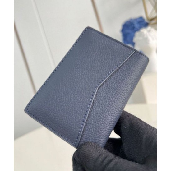 Perfette Qualità Repliche Louis Vuitton Pocket Organizer LV Aerogram blu navy M11489 Imitazione