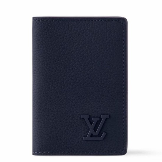 Perfette Qualità Repliche Louis Vuitton Pocket Organizer LV Aerogram blu navy M11489 Imitazione