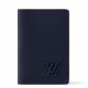 Perfette Qualità Repliche Louis Vuitton Pocket Organizer LV Aerogram blu navy M11489 Imitazione