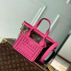 Miglior Falso Louis Vuitton Neverfull Inside Out BB Borsa e monogram M12106 Economiche Premium