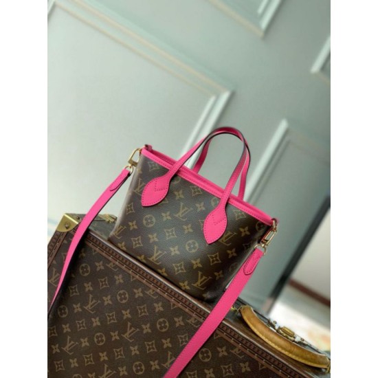 Miglior Falso Louis Vuitton Neverfull Inside Out BB Borsa e monogram M12106 Economiche Premium