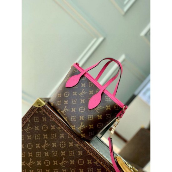 Miglior Falso Louis Vuitton Neverfull Inside Out BB Borsa e monogram M12106 Economiche Premium
