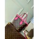Miglior Falso Louis Vuitton Neverfull Inside Out BB Borsa e monogram M12106 Economiche Premium