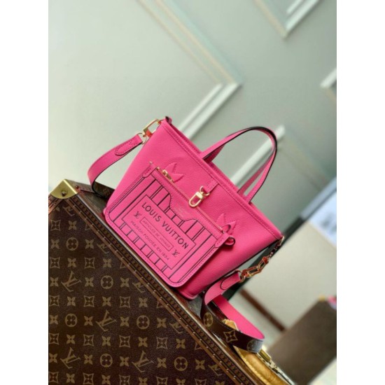 Miglior Falso Louis Vuitton Neverfull Inside Out BB Borsa e monogram M12106 Economiche Premium