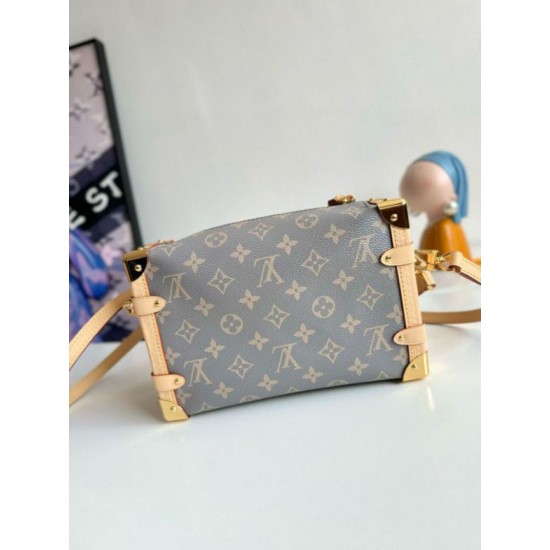 Migliore Replica Louis Vuitton Side Trunk MM Borsa tela monogram grigia M12428 Imitazioni Outlet Italia Miglior Falso Louis Vuitton Side Trunk MM Borsa tela monogram grigia M12428 Economiche Premium