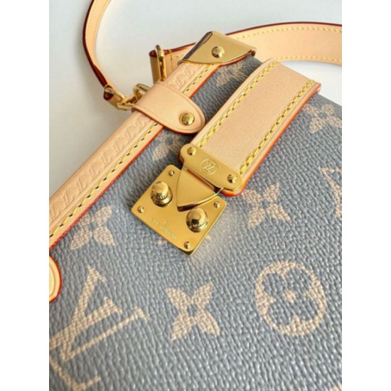 Migliore Replica Louis Vuitton Side Trunk MM Borsa tela monogram grigia M12428 Imitazioni Outlet Italia Miglior Falso Louis Vuitton Side Trunk MM Borsa tela monogram grigia M12428 Economiche Premium