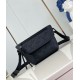 Migliore Repliche Borsa indossabile Louis Vuitton Pulse Monogram Shadow nera Economiche Outlet Online