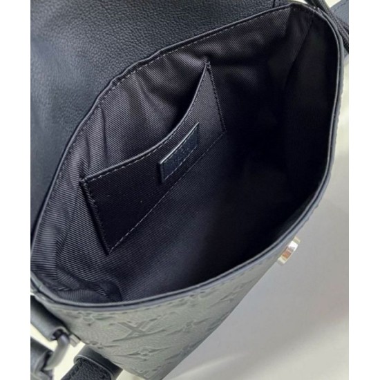 Migliore Repliche Borsa indossabile Louis Vuitton Pulse Monogram Shadow nera Economiche Outlet Online