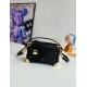 Migliore Repliche Louis Vuitton Side Trunk PM Borsa nera M23817 Economiche Outlet Online