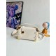 Migliore Repliche Louis Vuitton Side Trunk PM Borsa gesso M23915 Economiche Outlet Online
