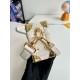 Migliore Repliche Louis Vuitton Side Trunk PM Borsa gesso M23915 Economiche Outlet Online