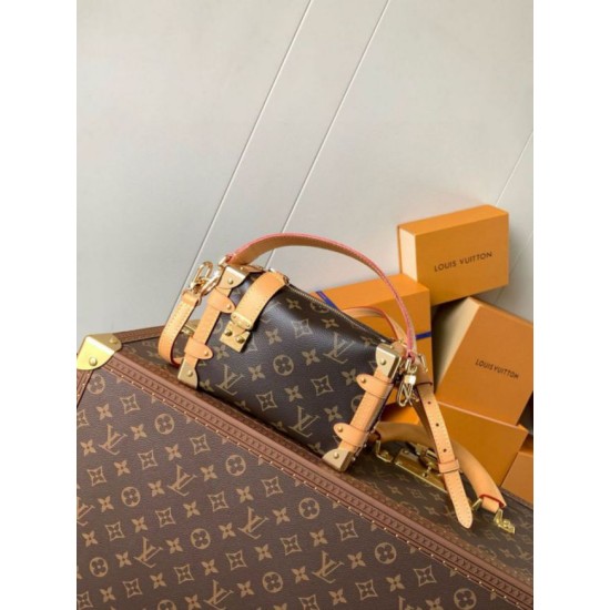Perfette Qualità Repliche Louis Vuitton Side Trunk PM Borsa tela monogram M46815 Imitazione Migliore Repliche Louis Vuitton Side Trunk PM Borsa tela monogram M46815 Economiche Outlet Online