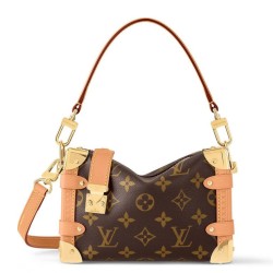 Migliore Repliche Louis Vuitton Side Trunk PM Borsa tela monogram M46815 Economiche Outlet Online
