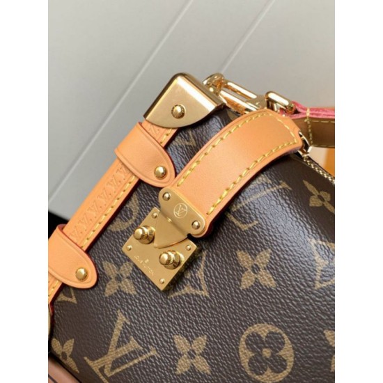 Perfette Qualità Repliche Louis Vuitton Side Trunk PM Borsa tela monogram M46815 Imitazione Migliore Repliche Louis Vuitton Side Trunk PM Borsa tela monogram M46815 Economiche Outlet Online