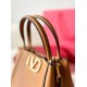 Migliore Repliche Valentino Alltime Piccolo Borsa Marrone vitello granata Economiche Outlet Online