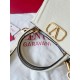 Replica perfetta Valentino Alltime Piccolo Borsa Bianco vitello granata Imitazione Outlet Online