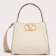 Replica perfetta Valentino Alltime Piccolo Borsa Bianco vitello granata Imitazione Outlet Online