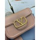 Replica perfetta Valentino Alltime Borse a tracolla Beige Granulato Imitazione Outlet Online