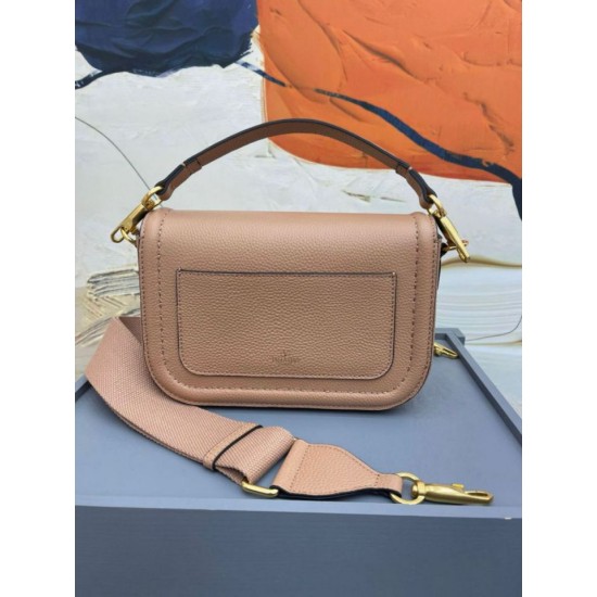 Replica perfetta Valentino Alltime Borse a tracolla Beige Granulato Imitazione Outlet Online