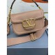 Replica perfetta Valentino Alltime Borse a tracolla Beige Granulato Imitazione Outlet Online