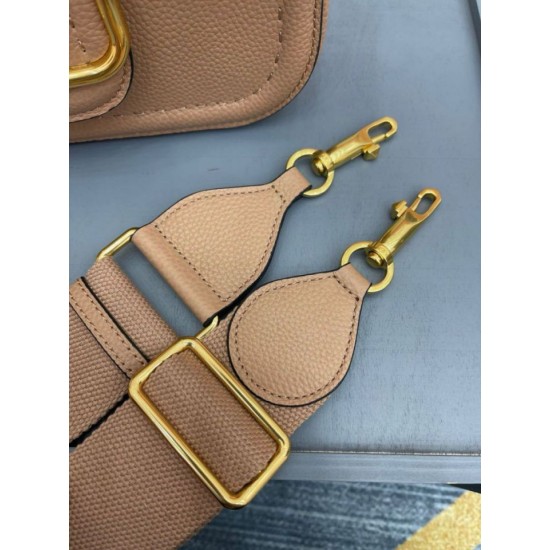 Replica perfetta Valentino Alltime Borse a tracolla Beige Granulato Imitazione Outlet Online