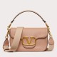 Replica perfetta Valentino Alltime Borse a tracolla Beige Granulato Imitazione Outlet Online