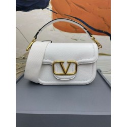 Migliore Repliche Valentino Alltime Borse a tracolla Bianco Granulate Economiche Outlet Online