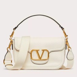 Migliore Repliche Valentino Alltime Borse a tracolla Bianco Granulate Economiche Outlet Online
