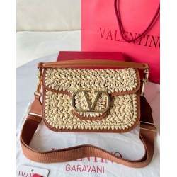 Migliore Repliche Valentino Alltime Borse a tracolla Raffia naturale Economiche Outlet Online
